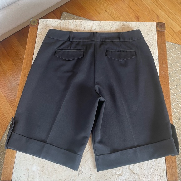 INC Black Shorts/ Size 10/ Dressy Material/ Approx 10.5” inseam/ Front zipper - Picture 3 of 12